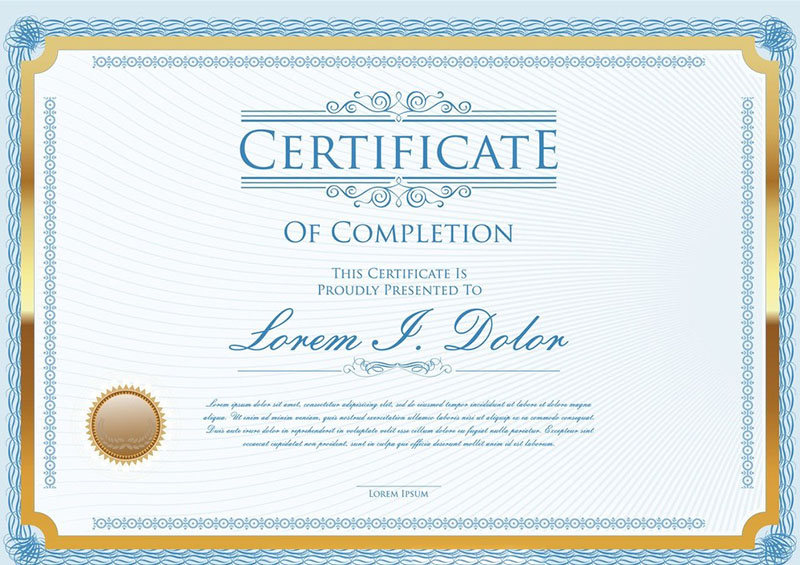 certificate of honor two